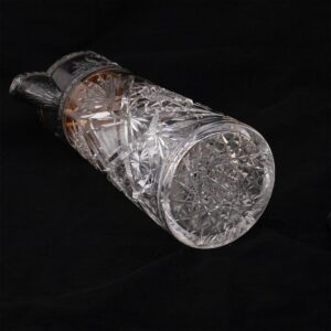 A Russian grand silver-gilt and cut-glass carafe — image 6