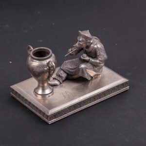 Russian silver presentation desk set, M.Isakov. — image 2