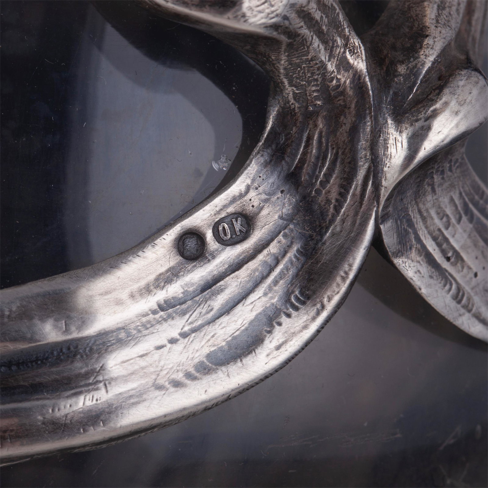 A pair of elegant Russian Art Nouveau decanters — image 6