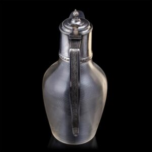 A Russian silver-gilt and cut-glass decanter — image 3