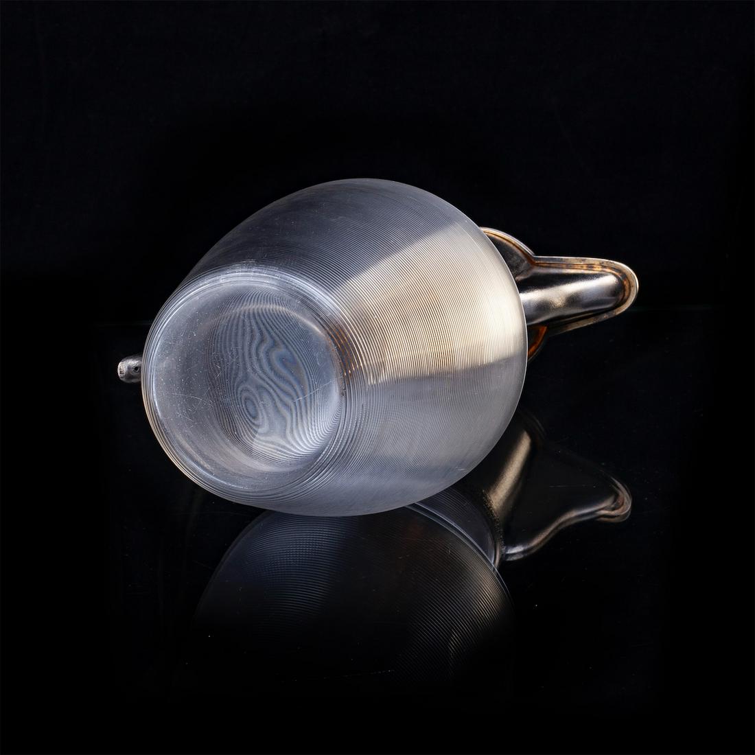 A Russian silver-gilt and cut-glass decanter — image 5