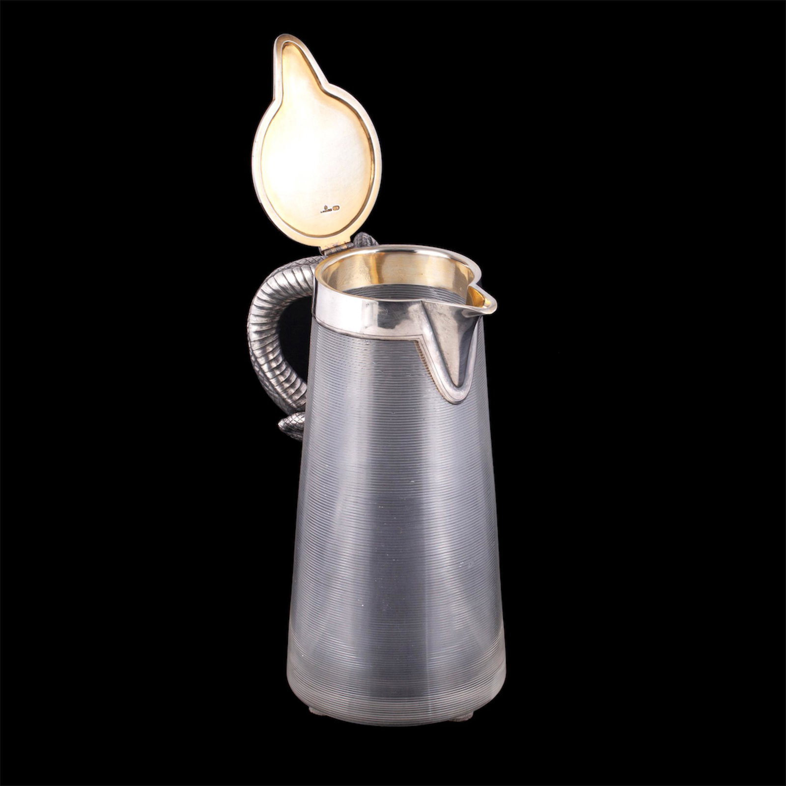 An extremely rare Faberge carafe "Lizard" — image 2