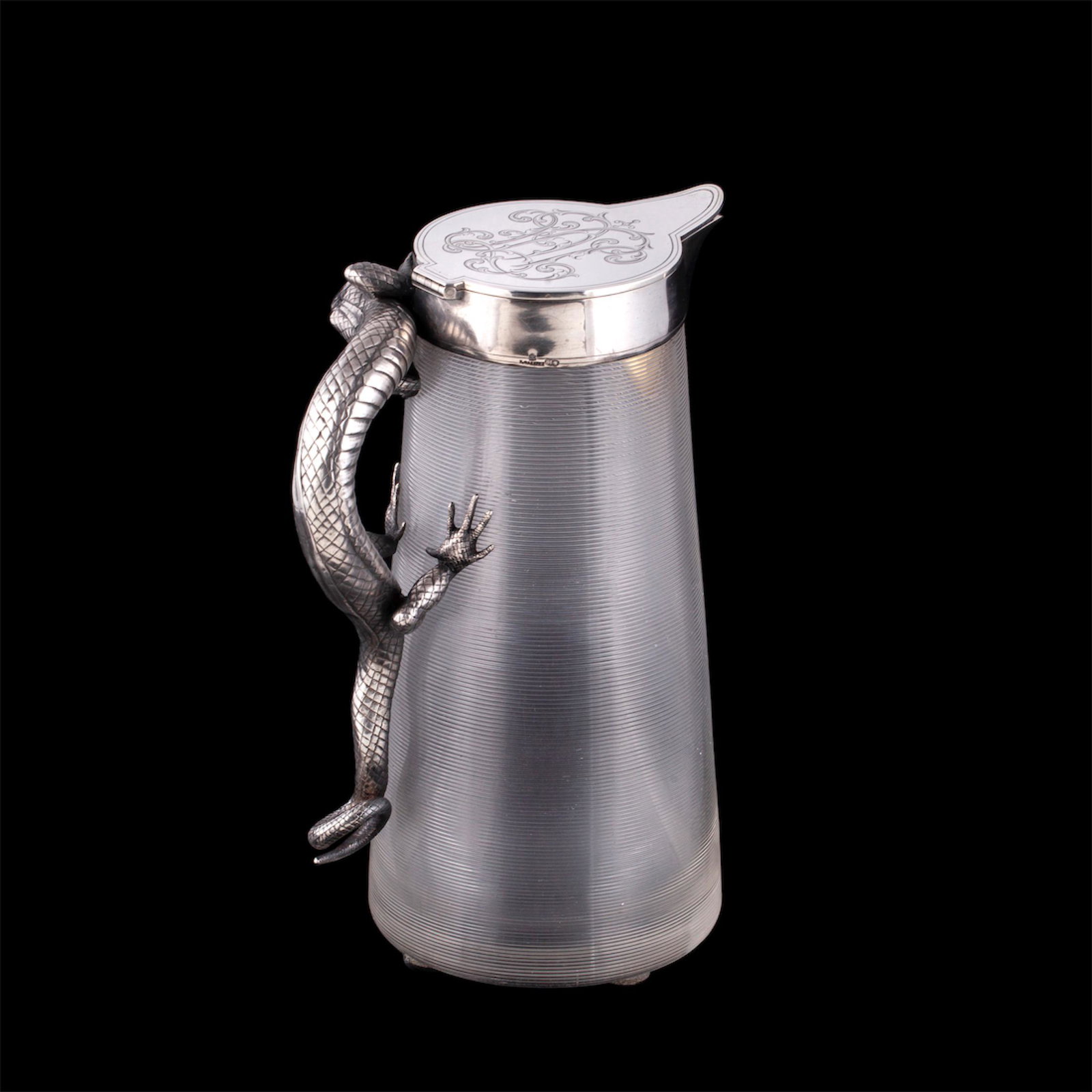 An extremely rare Faberge carafe "Lizard" — image 3