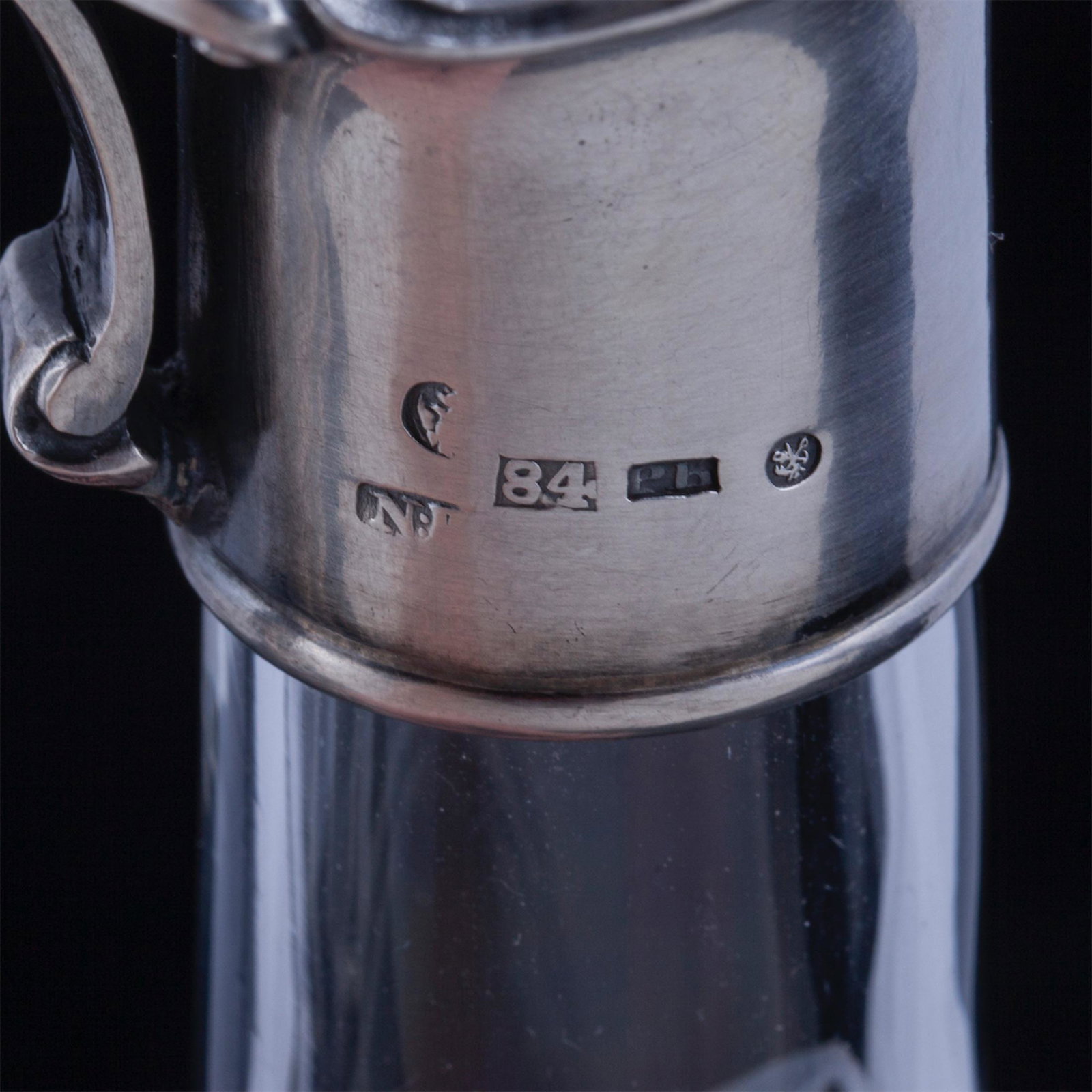 A pair of Russian Art Nouveau decanters — image 7
