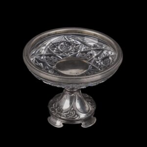 Russian silver vase in art noveau style — image 2