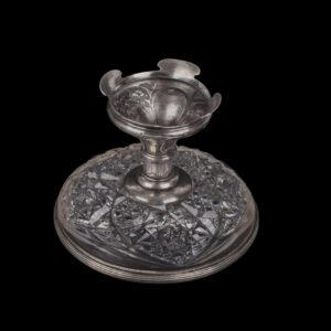 Russian silver vase in art noveau style — image 3