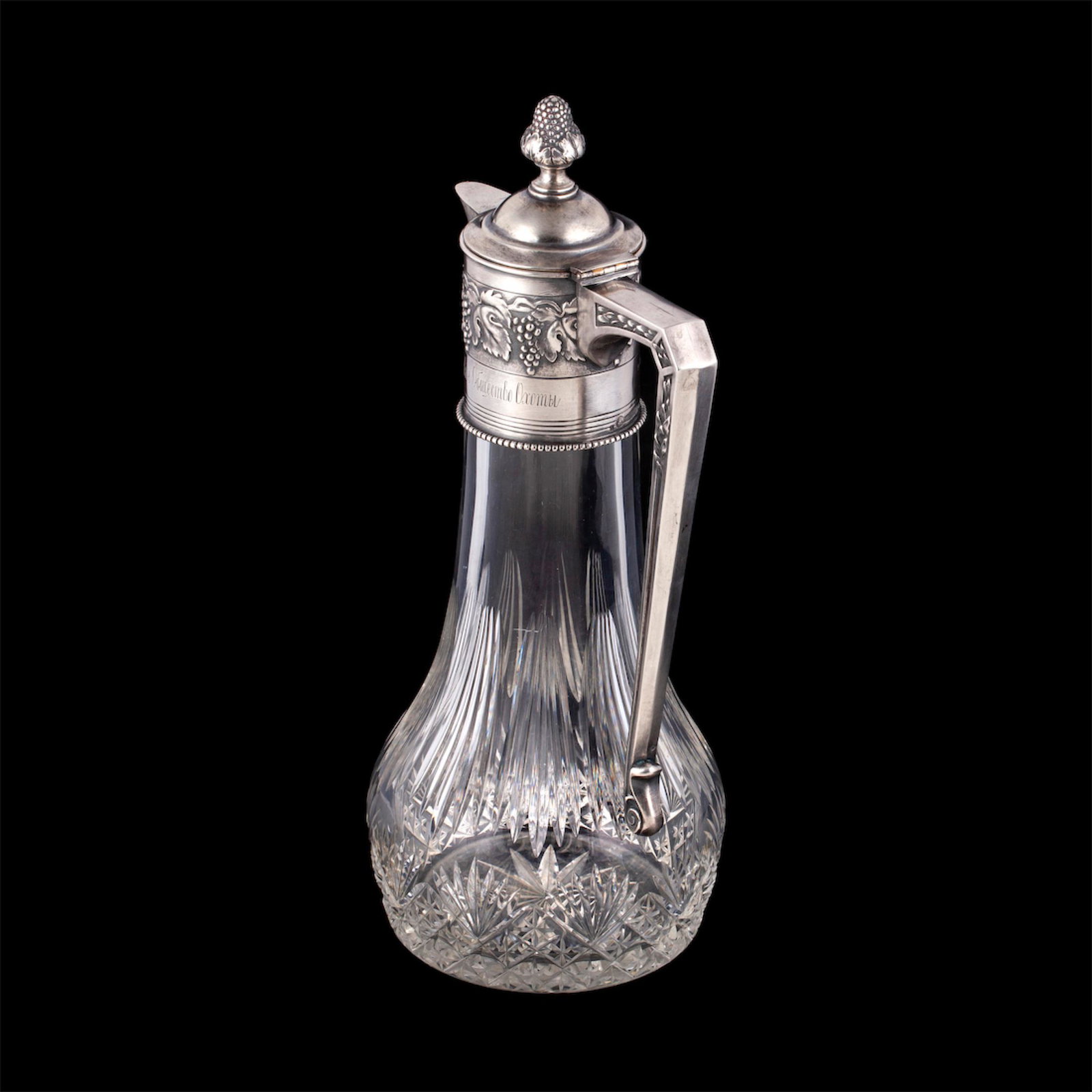 A Russian presentation silver decanter — image 4