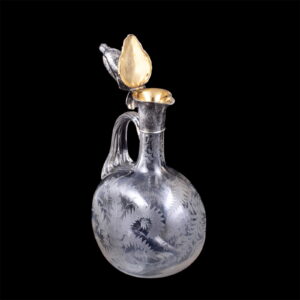 A Russian decanter with floral decoration — image 3