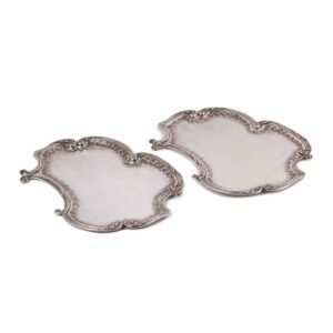 Two massive Russian silver trays. A. Bragin — image 1