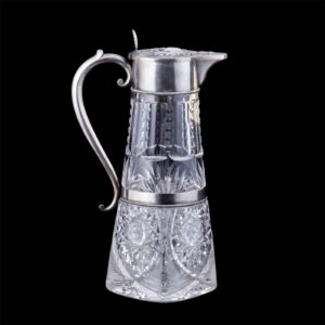 A Russian silver decanter in "gothic" style — image 1