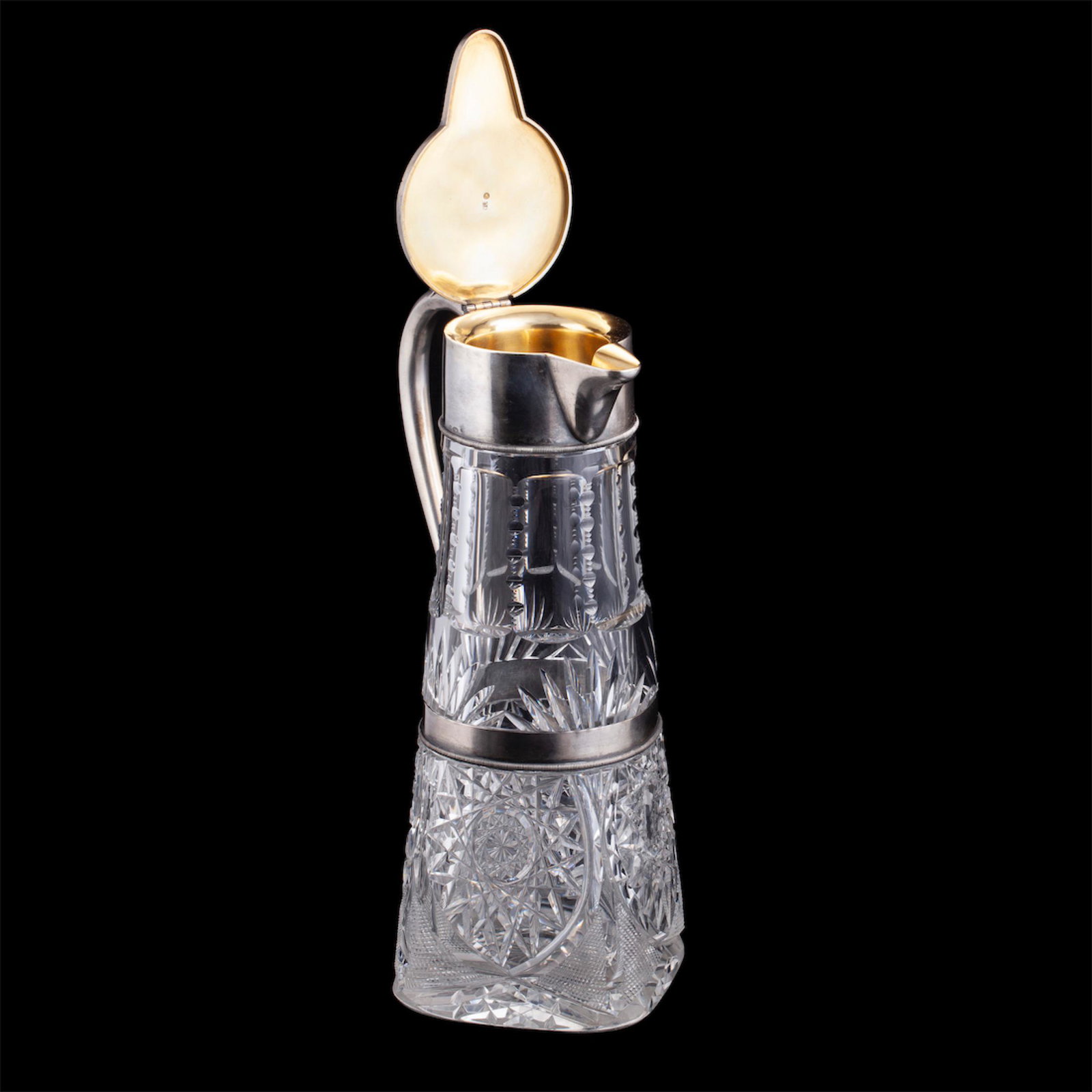 A Russian silver decanter in "gothic" style — image 3