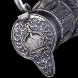 A Russian silver decanter in "gothic" style — image 6