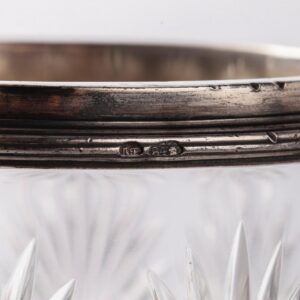 An unusual Faberge crystal caviar bowl — image 6