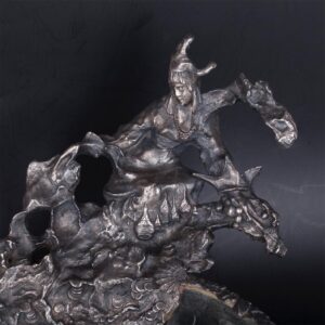 Russian cast silver and engraved glass — image 2