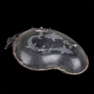 Russian cast silver and engraved glass — image 4