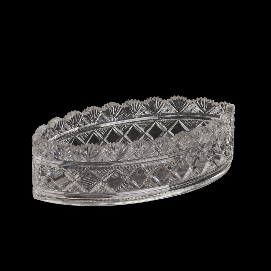 Russian silver and crystal centrepiece — image 7