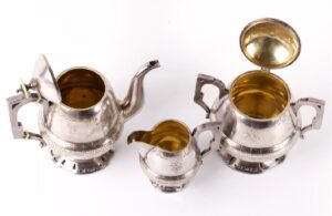 Russian silver tea service — image 2