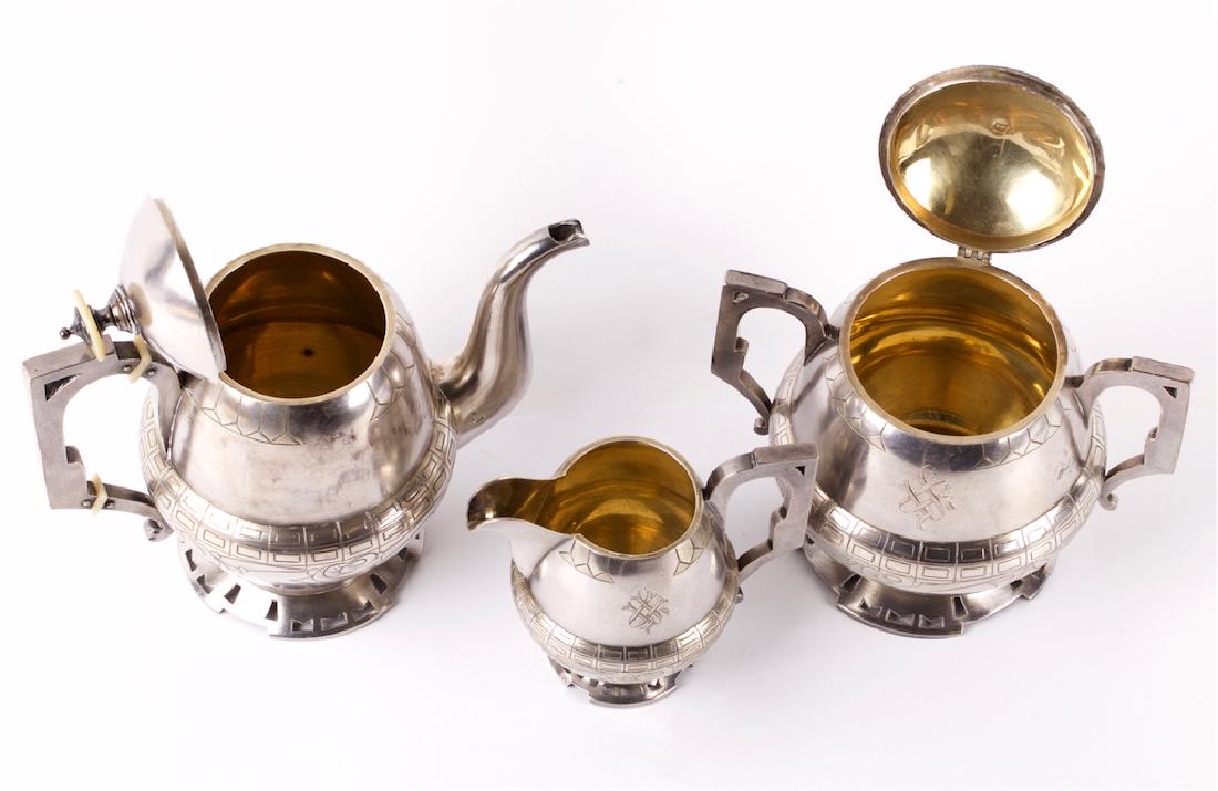Russian silver tea service — image 2