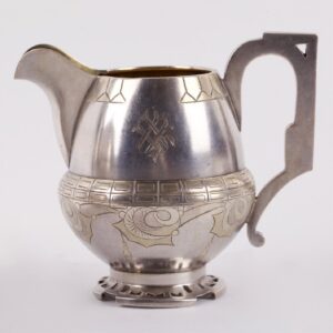 Russian silver tea service — image 4
