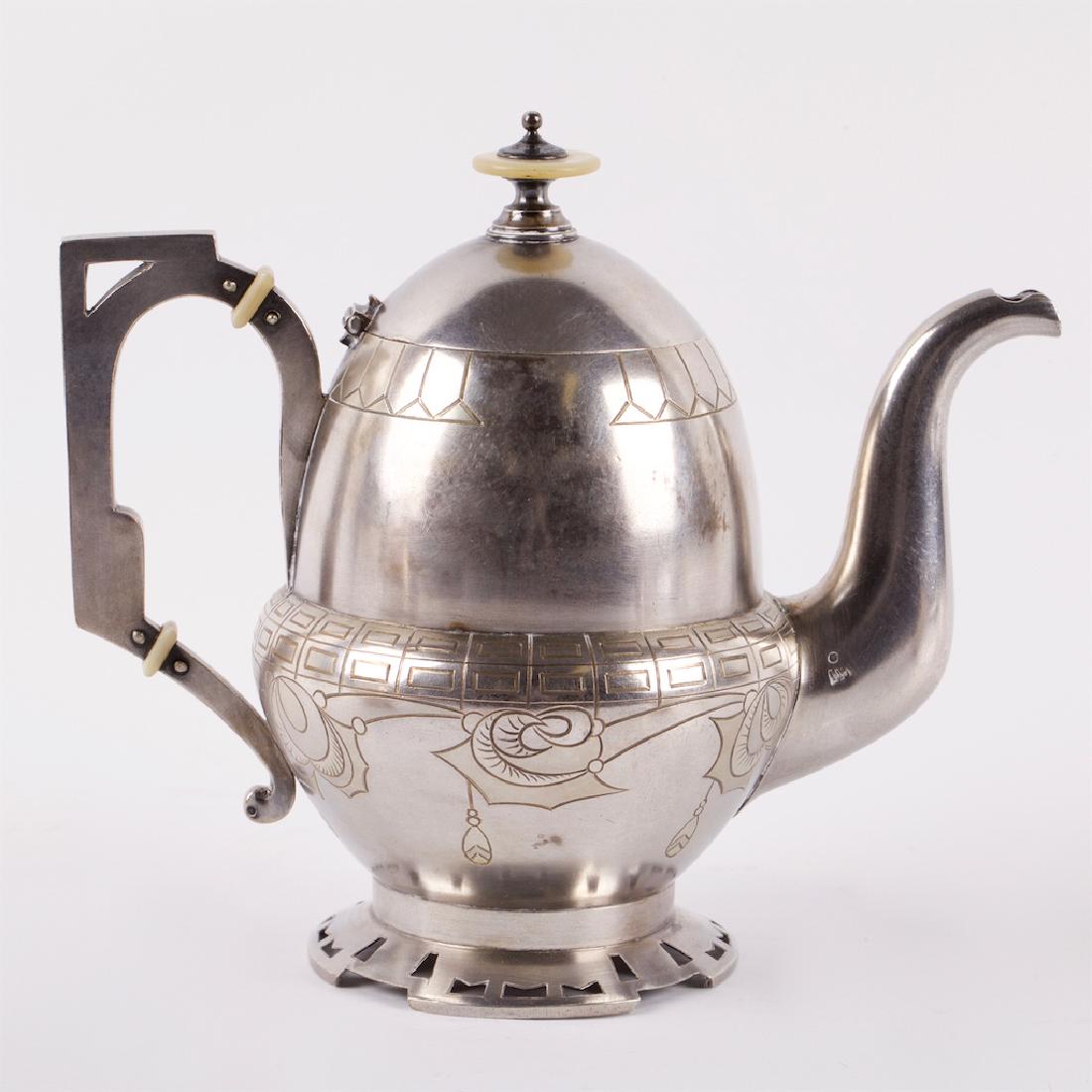 Russian silver tea service — image 5