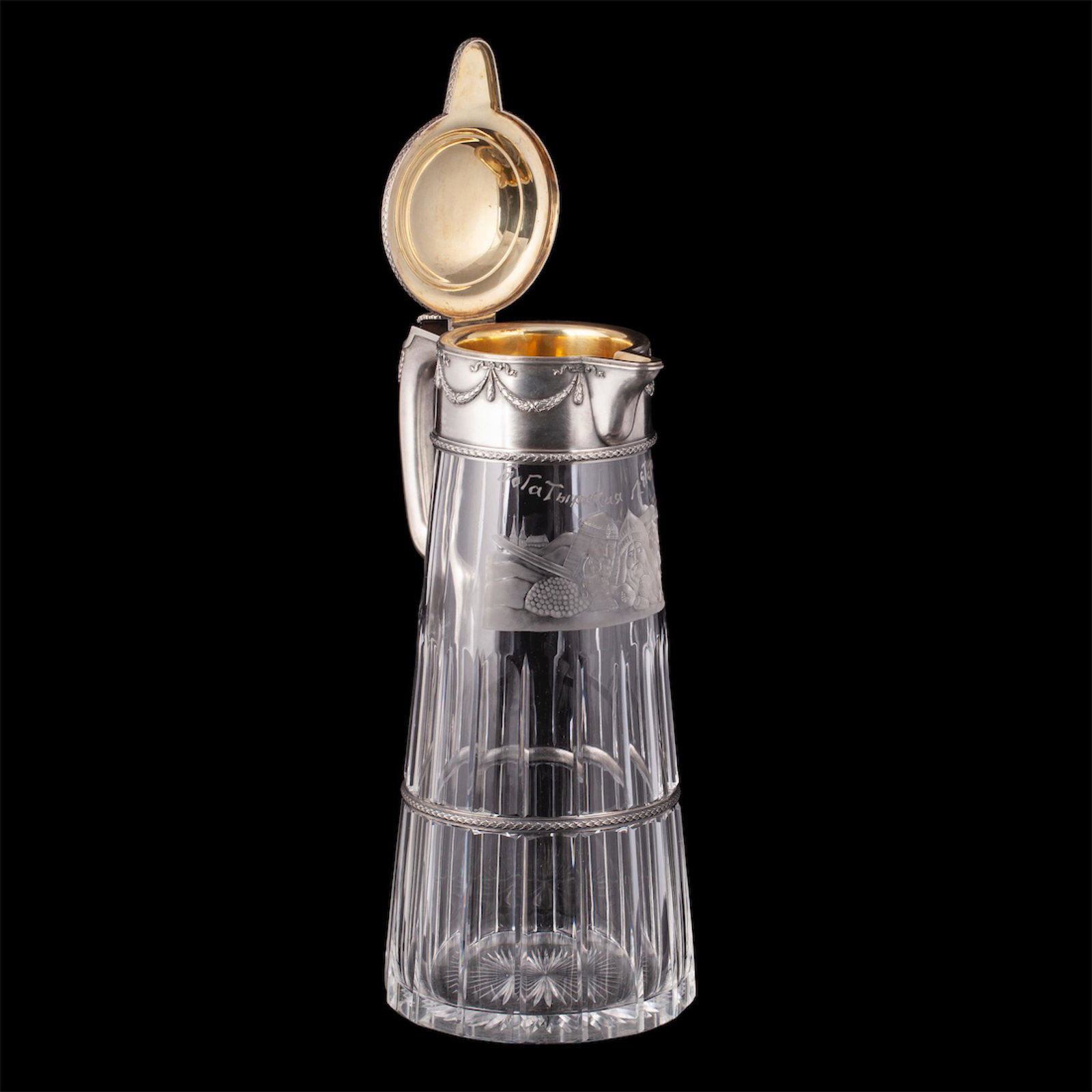 An unusual Russian carafe "Bogatyr zastava" — image 3