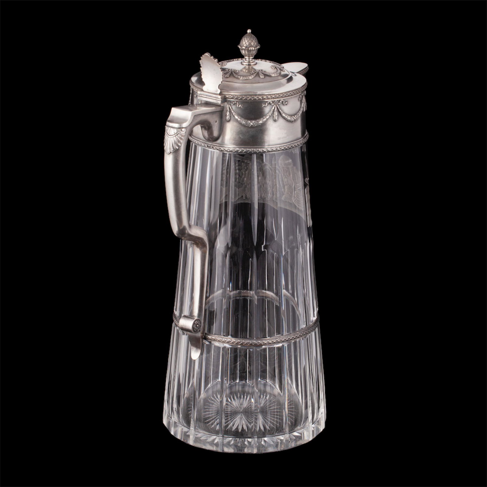 An unusual Russian carafe "Bogatyr zastava" — image 5