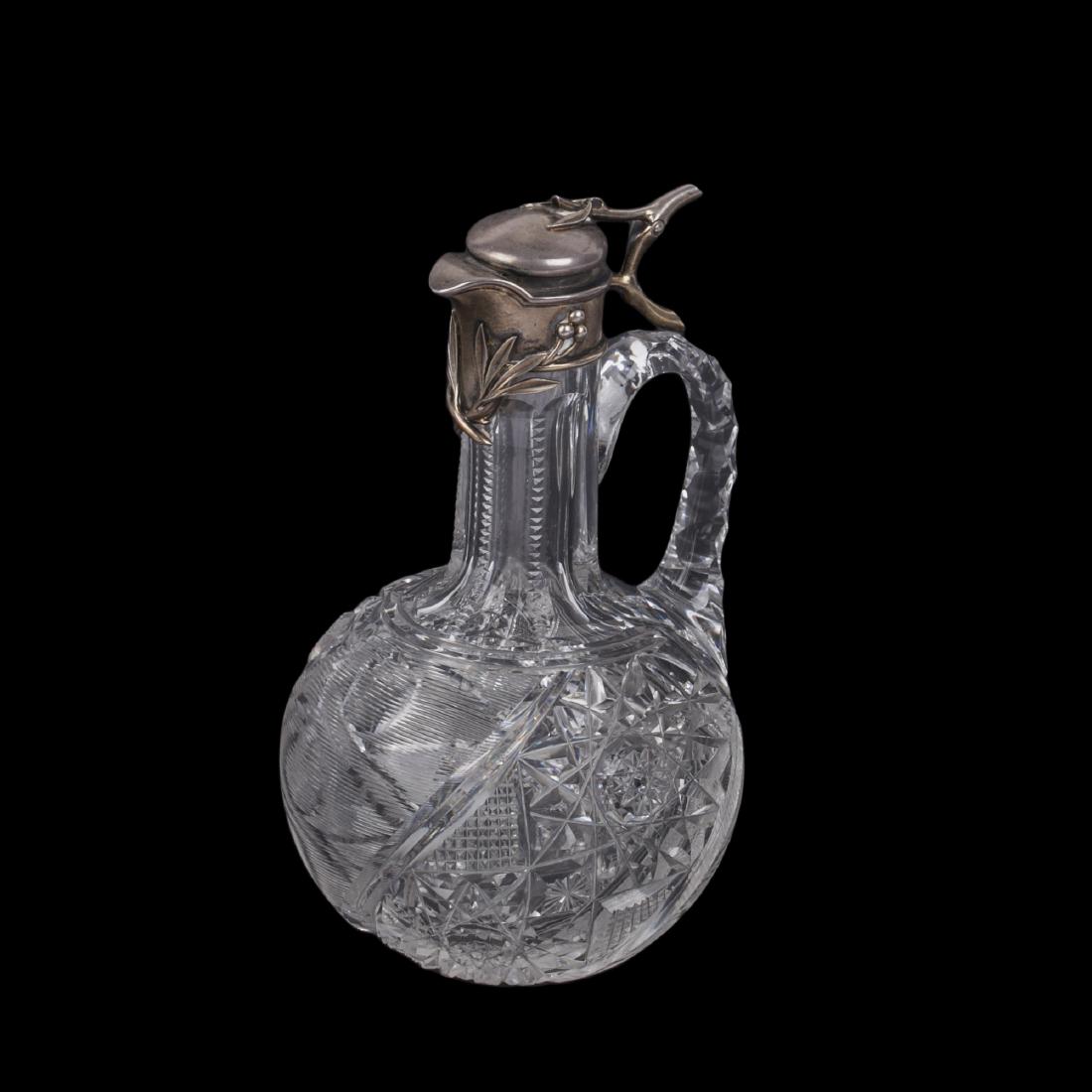 Art noveau style Faberge carafe — image 1