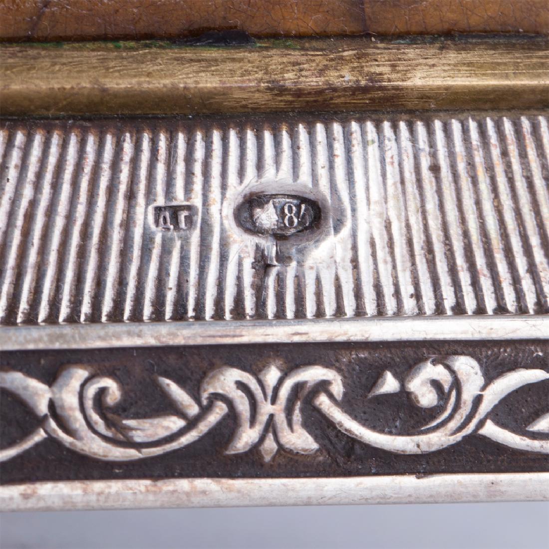 Travel icon of Saint Spiridon in silver riza — image 5