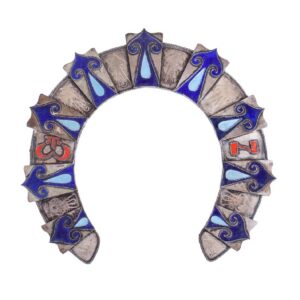 Russian silver icon riza crown — image 1