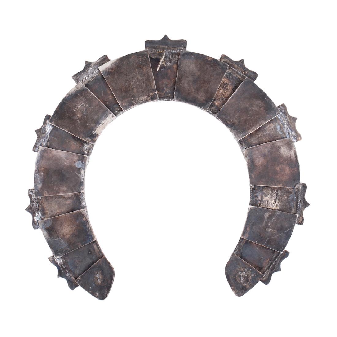 Russian silver icon riza crown — image 2