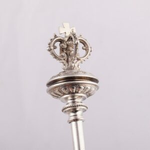 A Russian silver-gilt grog ladle. J. Olsenius — image 2