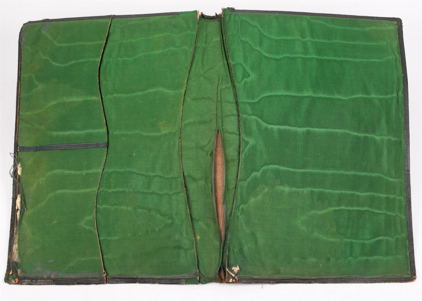Ã Faberge silver and leather neo rococo folio — image 4