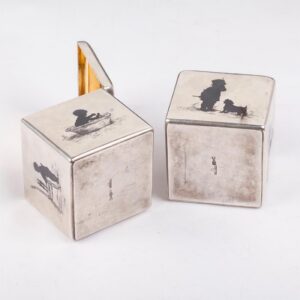 Extremely rare pair of tea caddies by Faberge — image 6