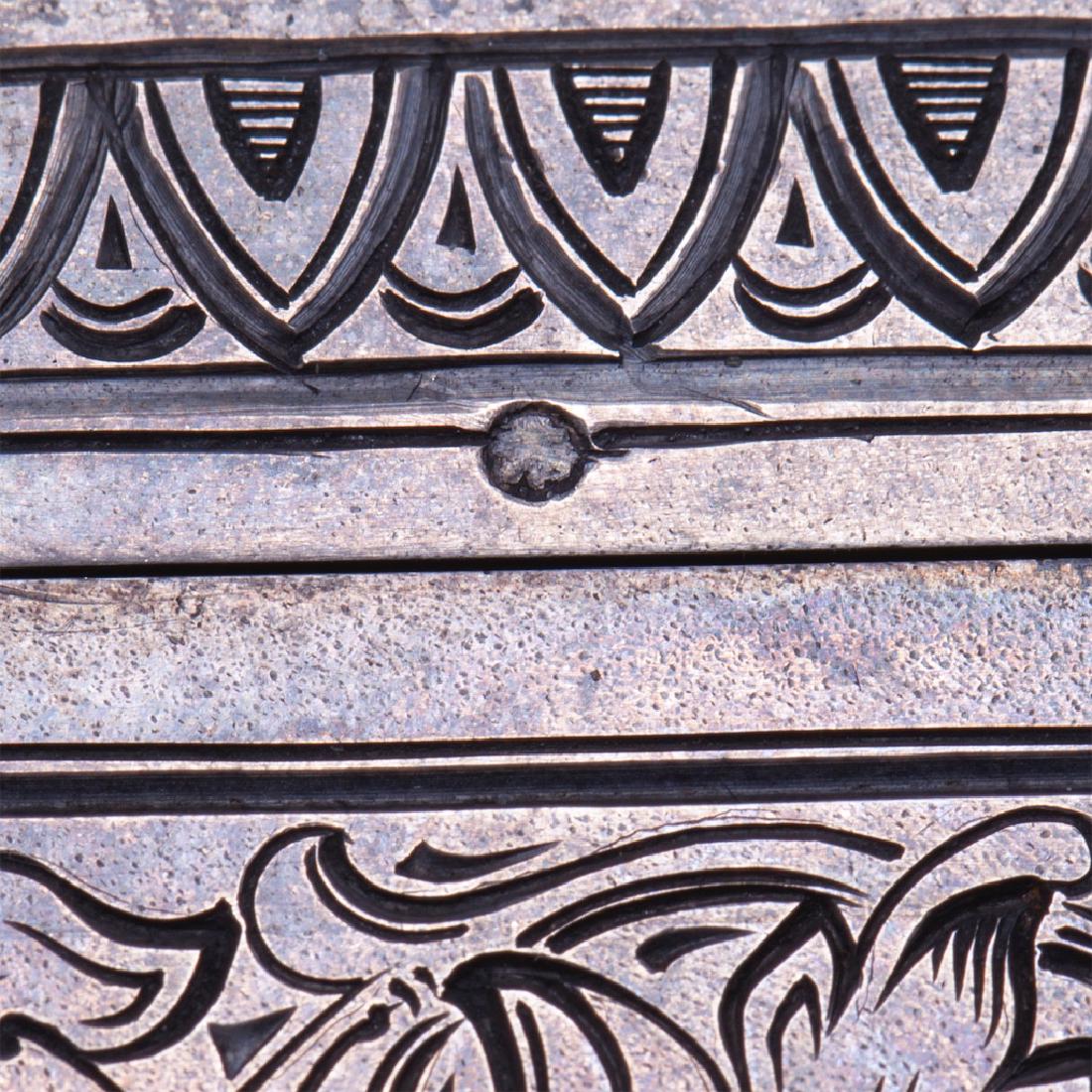 Russian silver en plein enamel casket, E.Shubert — image 7