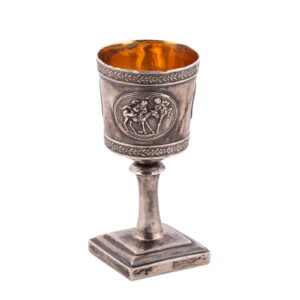 A Russian silver beaker on a leg — image 2