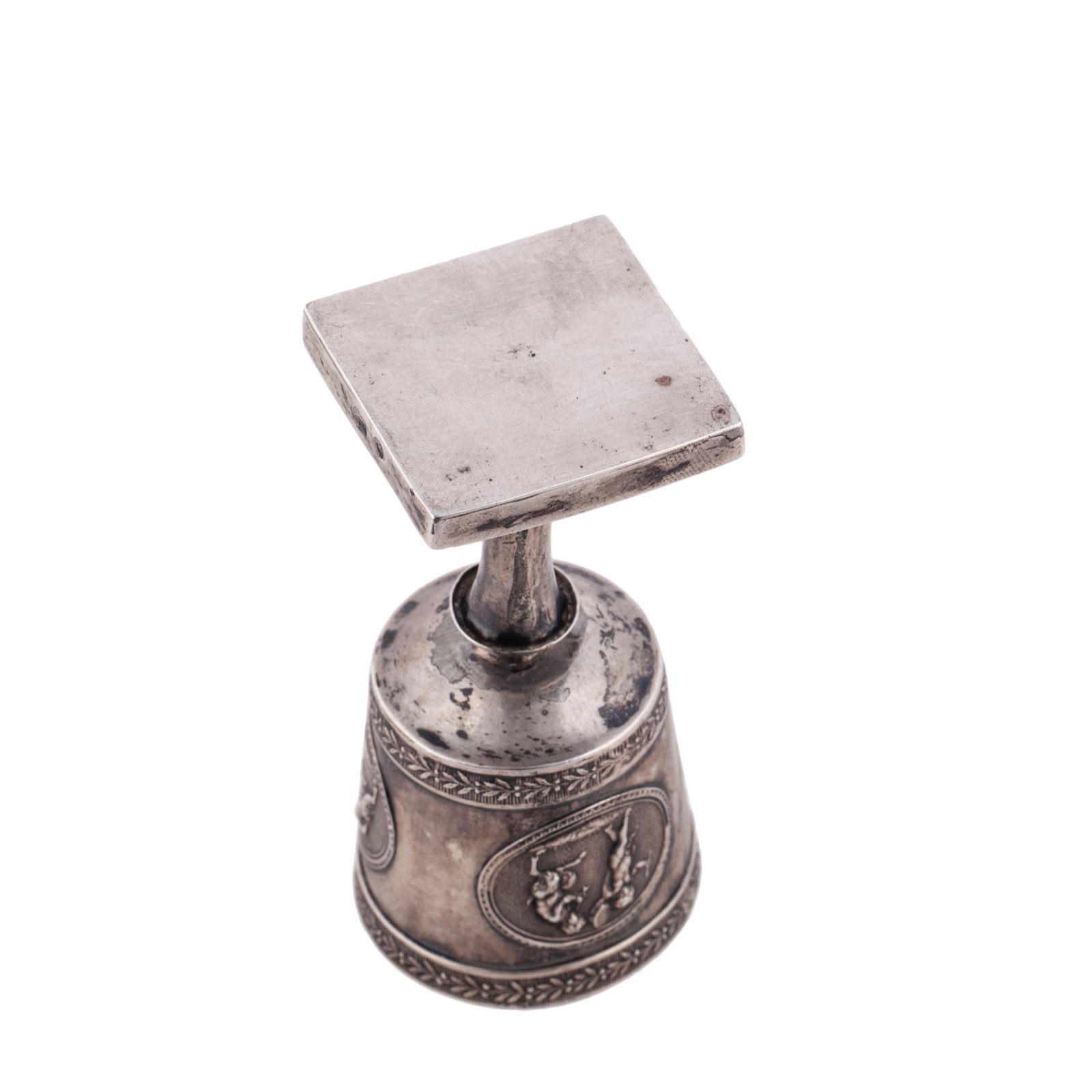 A Russian silver beaker on a leg — image 4