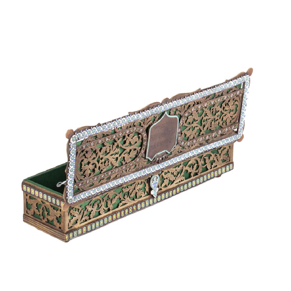 Russian box with inscription — image 2