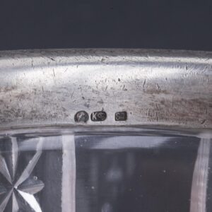 Faberge silver and crystal candy bowl — image 4