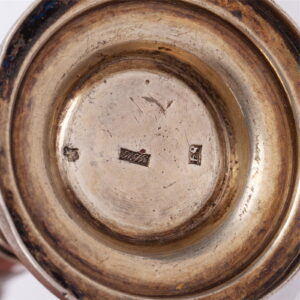 A Russian silver and niello champagne flute — image 4