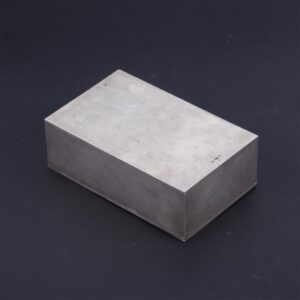 Russian cast silver-gilt cigar box — image 4