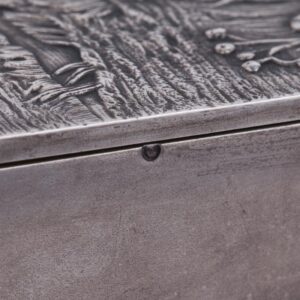 Russian cast silver-gilt cigar box — image 7