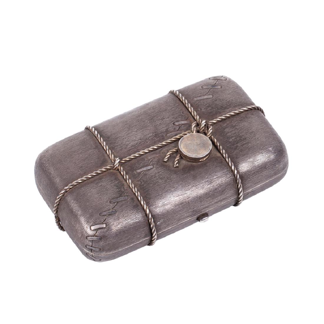 Russian casket in the shape of a post parcel — image 1