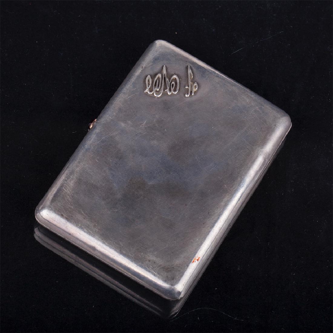 Russian Art Nouveau cigarette case — image 2