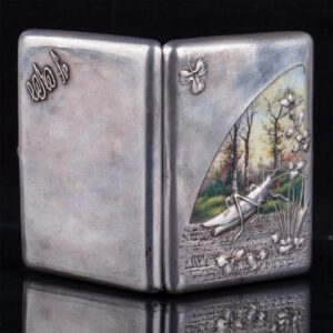 Russian Art Nouveau cigarette case — image 3