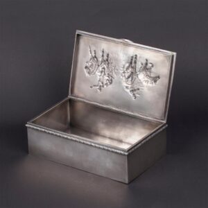 Russian cigar box "On the Way To a Fair" — image 3
