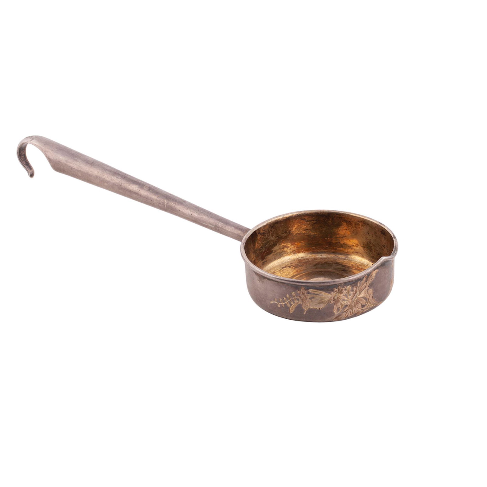 A Russian Art Nouveau style silver-gilt kovsh — image 1