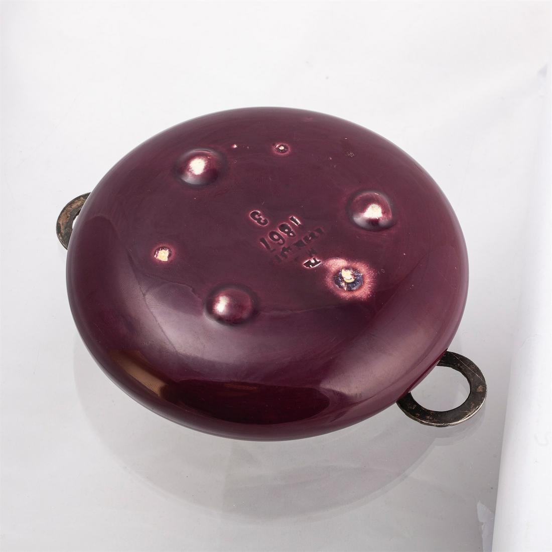 A Rare Faberge silver and porcelain vase — image 2