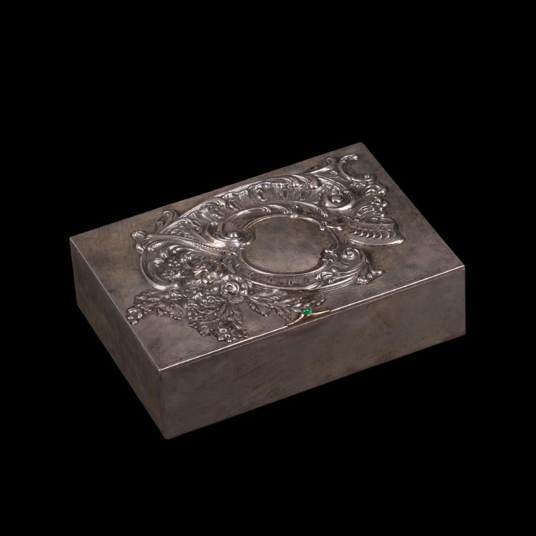 Russian cigar box with neorococo design — image 1
