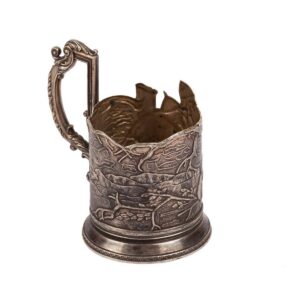 A Russian "Bogatir Zastava" glass holder — image 2