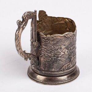 A Russian "Bogatir Zastava" glass holder — image 3